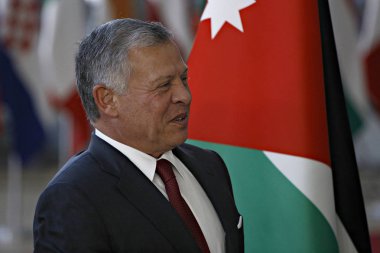 Ürdün Kralı II Brüksel, Belçika