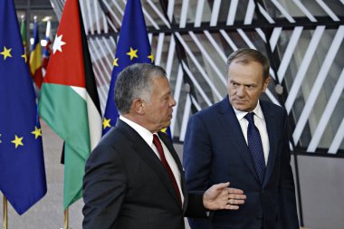 Ürdün Kralı II Brüksel, Belçika