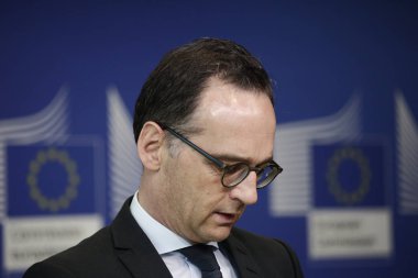 Almanya Dışişleri Bakanı Heiko Maas, Brüksel