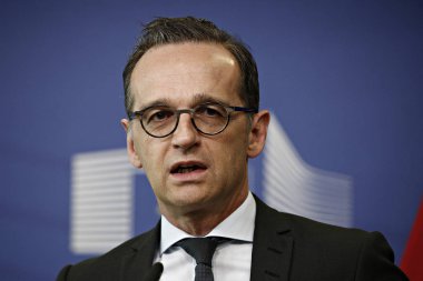 Almanya Dışişleri Bakanı Heiko Maas, Brüksel