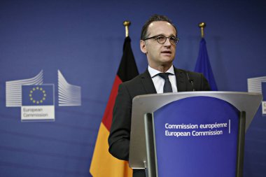 Almanya Dışişleri Bakanı Heiko Maas, Brüksel