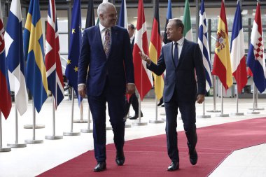 Başbakan Edi Rama, Brüksel