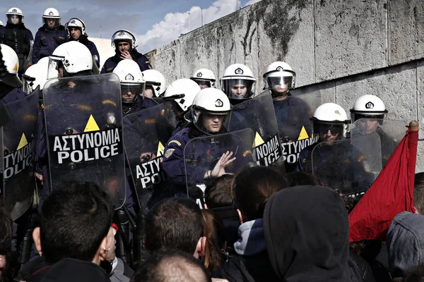 GREECE - ECONOMY - LABOUR - PROTEST - STRIKE — Stock Photo, Image