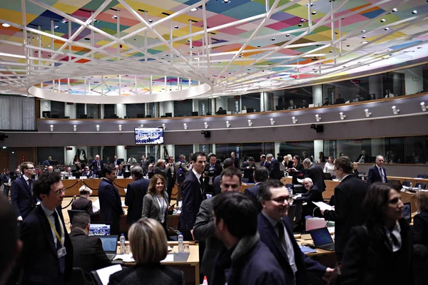 Sesión del Consejo de Economía y Finanzas (ECOFIN) . —  Fotos de Stock