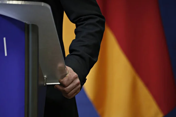 German Foreign Minister Heiko Maas, Brussels — Stock Photo, Image