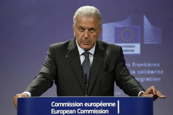 M. Dimitris Avramopoulos, membre de la Commission chargé des migrations — Photo