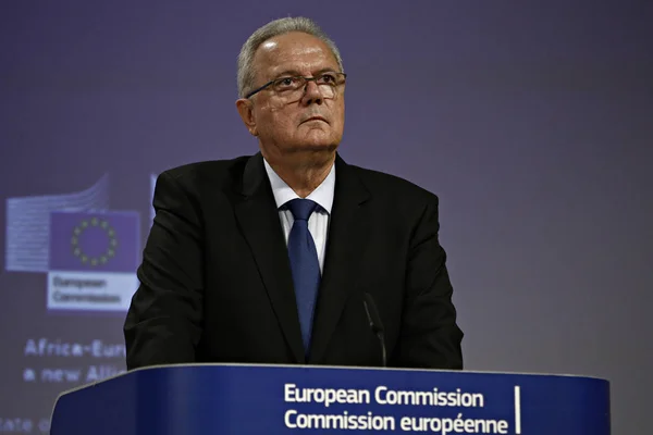 Declaración de prensa de los Comisarios de la UE sobre un nuevo "Africa-Europe Alli" —  Fotos de Stock