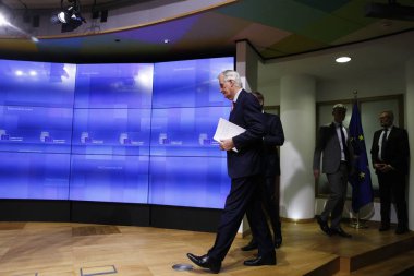 Avrupa Birliği'nde Brexit geri çekilme anlaşması taslağı teslim 