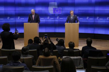 Avrupa Birliği'nde Brexit geri çekilme anlaşması taslağı teslim 