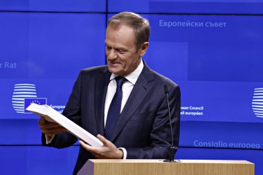 Avrupa Birliği'nde Brexit geri çekilme anlaşması taslağı teslim 