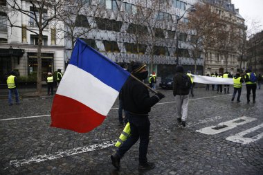 Paris'te Sarı Yelekler Protesto, Fransa