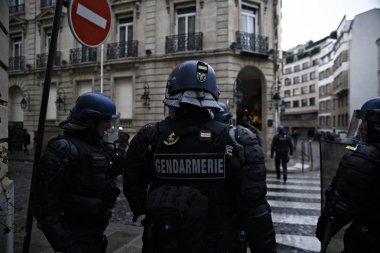 Paris'te Sarı Yelekler Protesto, Fransa