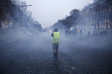 Paris'te Sarı Yelekler Protesto, Fransa