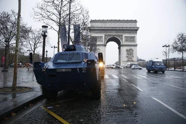 stock image Yellow Vests Protest in Paris, France