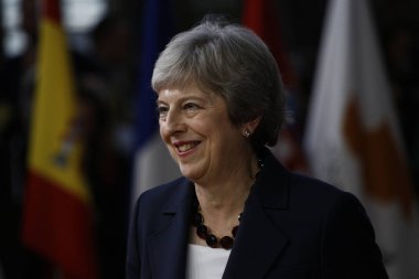 Theresa May - Ab Konseyi. Brüksel, Belçika