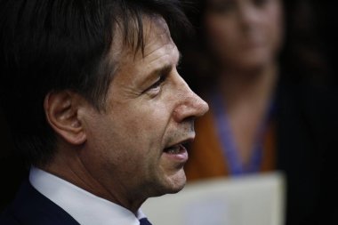 İtalya Başbakanı Giuseppe Conte - Avrupa Birliği Konseyi. Brüksel, B
