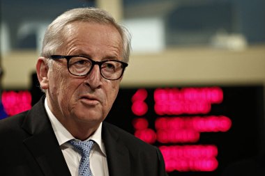AK Başkanı Jean-Claude Juncker ve Başkanlık'ın basın toplantısı