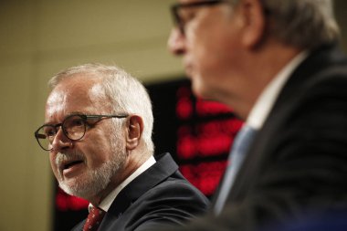 AK Başkanı Jean-Claude Juncker ve Başkanlık'ın basın toplantısı