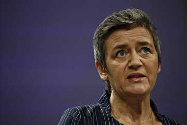 AB Rekabet Komiseri Margrethe Vestager bir p adresleri