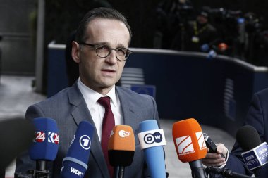 Avrupa Birliği Dışişleri Konseyi Brüksel' de, Belg' de