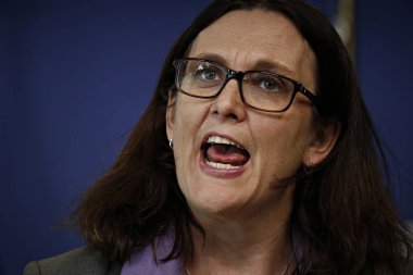 Avrupa Komisyonu Üyesi Cecilia Malmstrom, Brüksel