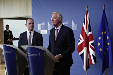 Brüksel, Belçika. İngiltere Dışişleri Bakanı 