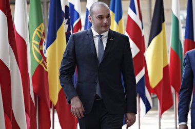 Gürcistan Başbakanı Mamuka Bakhtadze Avrupa Counci ile bir araya geldi