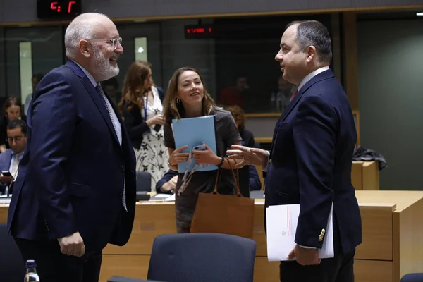 Sesión del Consejo de Asuntos Generales, Bruselas — Foto de Stock