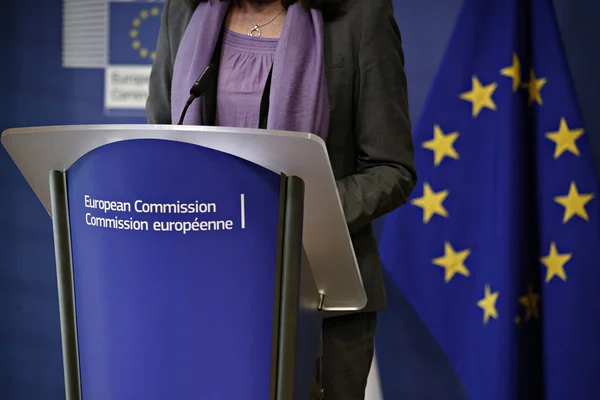 Comisaria europea Cecilia Malmstrom, Bruselas —  Fotos de Stock