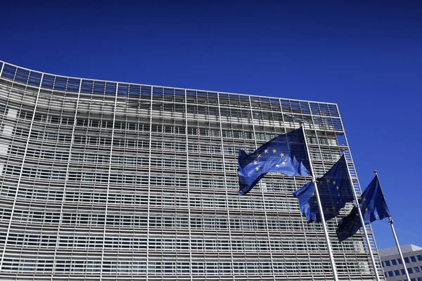 Sitz der Europäischen Kommission in Brüssel — Stockfoto