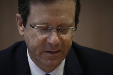 İsrail Muhalefet Lideri Isaac Herzog, Brüksel