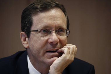 İsrail Muhalefet Lideri Isaac Herzog, Brüksel