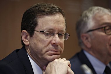 İsrail Muhalefet Lideri Isaac Herzog, Brüksel