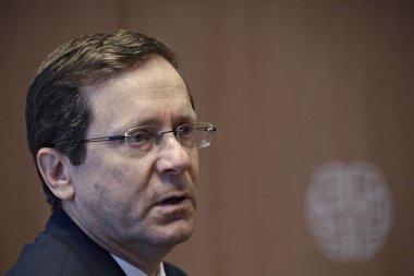 İsrail Muhalefet Lideri Isaac Herzog, Brüksel
