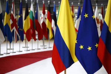 Kolombiya Devlet Başkanı Ivan Duque Marquez Belçika'da