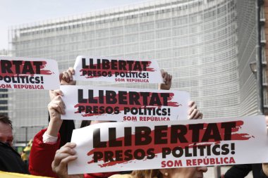 Katalan yanlısı bağımsızlık gösterisi, Brüksel