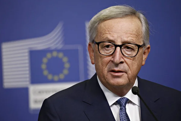 Georgiens regering sammanträder EU-kommissionen i Bryssel, Belgien — Stockfoto