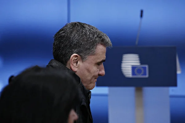 Βέλγιο - Eu - Eurogroup — Φωτογραφία Αρχείου