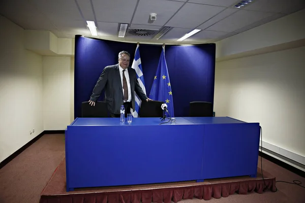 Βέλγιο-ΕΕ-Ελλάδα-διπλωματία — Φωτογραφία Αρχείου