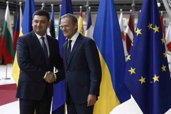 Primer Ministro de Ucrania, Bruselas —  Fotos de Stock