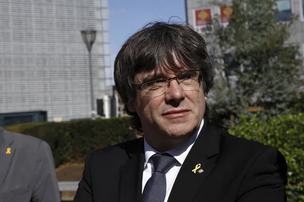 Carles Puigdemont destek protestosu katıldı membe tutuklandı