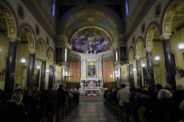 Katolikler Noel'i Yunanistan'ın Başkenti Atina'da kutladılar.