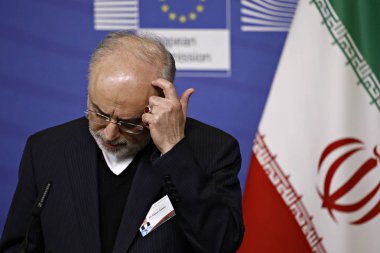 Brüksel'de İran ile nükleer anlaşma basın toplantısı, Belg