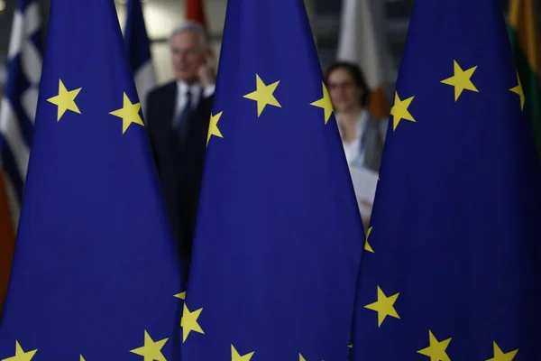 Nadzwyczajny szczyt przywódców UE, aby sfinalizować i sformalizować — Zdjęcie stockowe