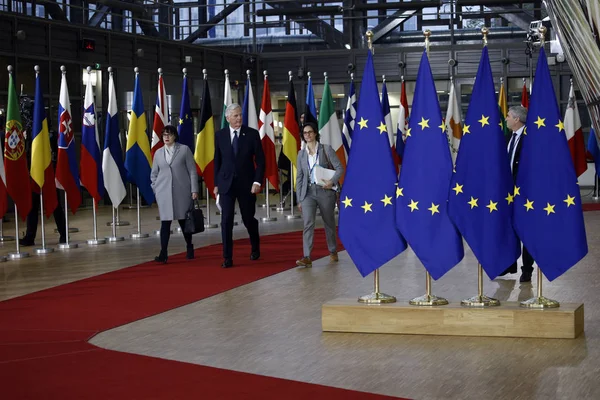 특별 EU 지도자들의 정상회담, 영국을 마무리하고 공식화 — 스톡 사진