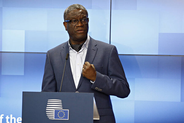 Federica Mogherini - Nadia Murad - Denis Mukwege press conferenc