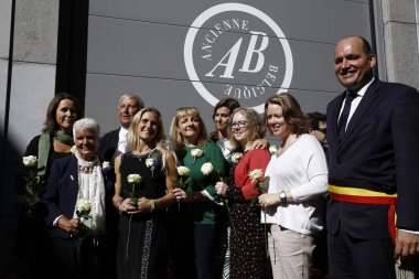 Jo Cox meydanı. Brüksel, Belçika