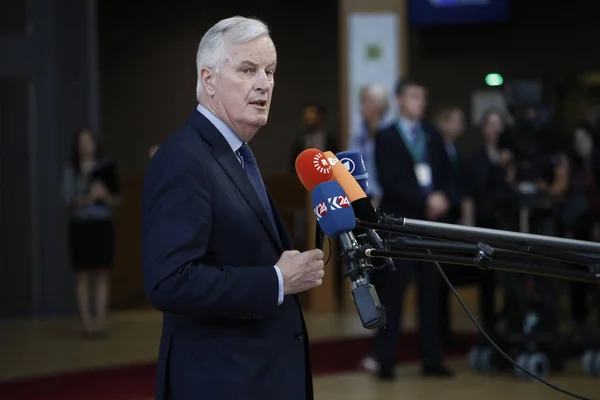 Cumbre de líderes de la Unión Europea, Bruselas — Foto de Stock