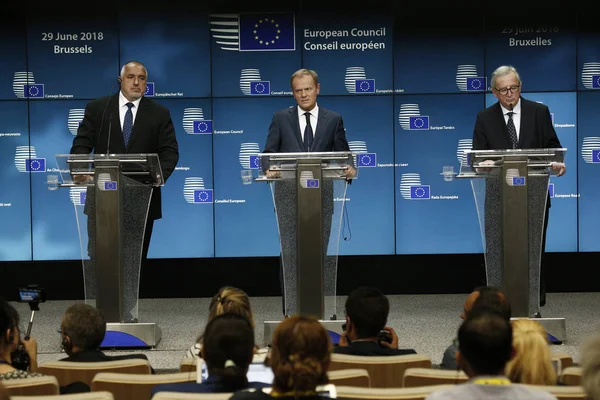 Basın toplantısı - Avrupa Birliği liderleri zirvesi, Brüksel