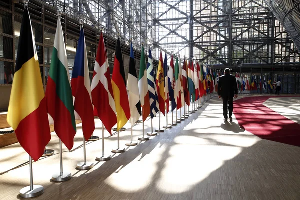 Cumbre de líderes de la Unión Europea, Bruselas —  Fotos de Stock